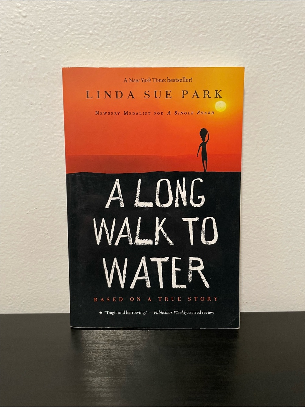 A Long Walk To Water Linda Sue Park Book Paperback True Story Sudan Africa 2010